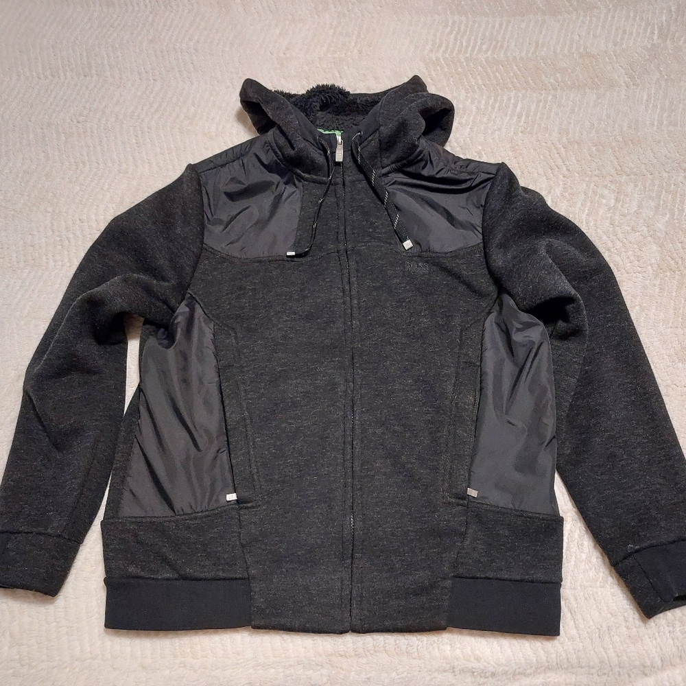 Hugo Boss Snuggel Sherpa Zip Up Jacket